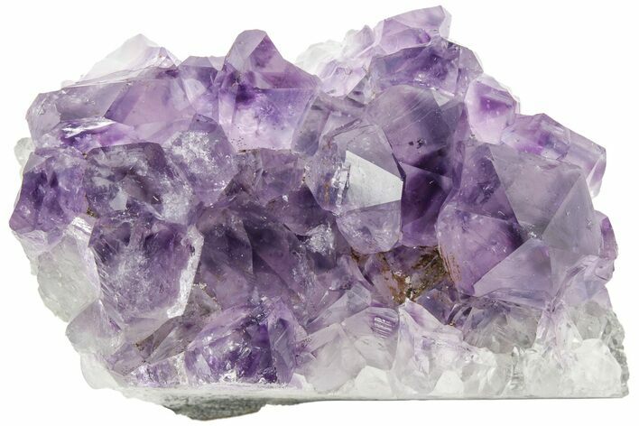 Sparking, Purple, Amethyst Crystal Cluster - Uruguay #215217